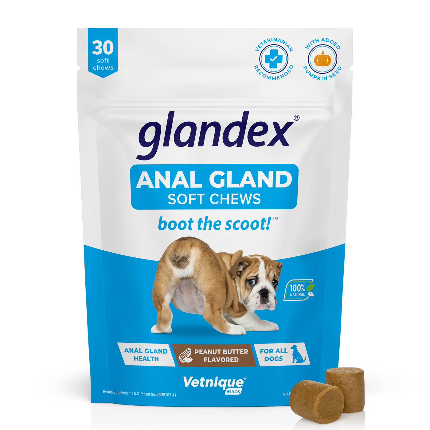 Glandex® Anal Gland Supplement for Dogs with Pumpkin