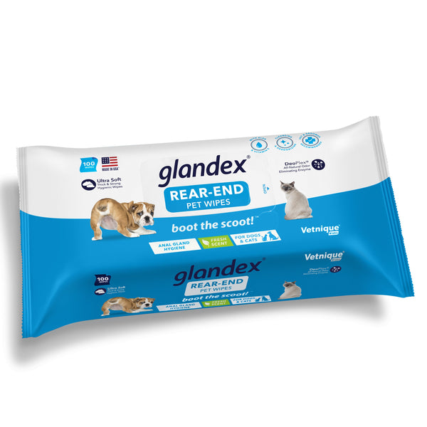 Glandex Rear-End Pet Wipes