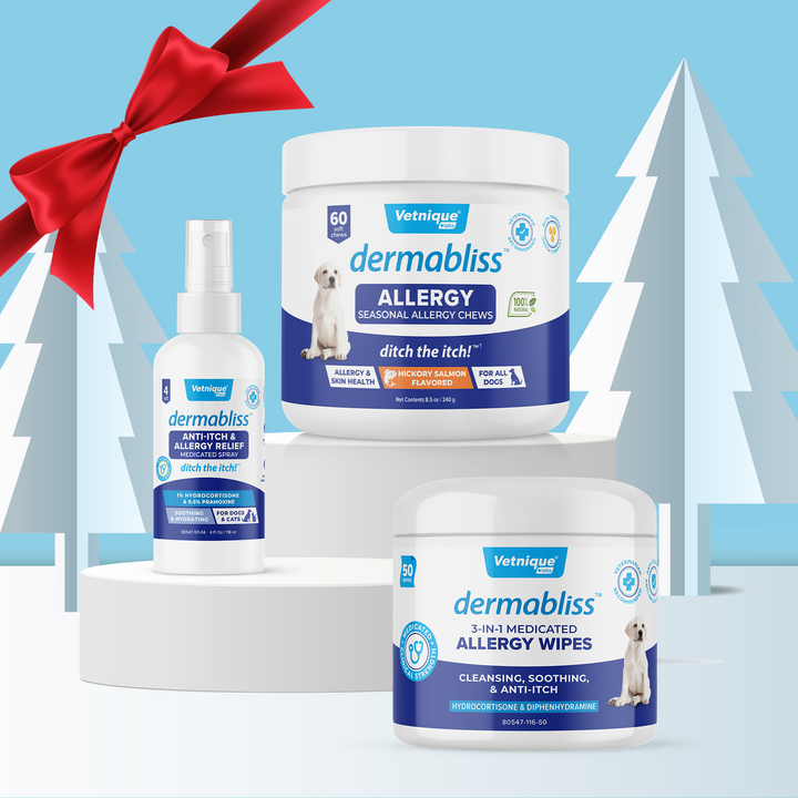 Dermabliss Pet Seasonal Allergy Bundle Glandex