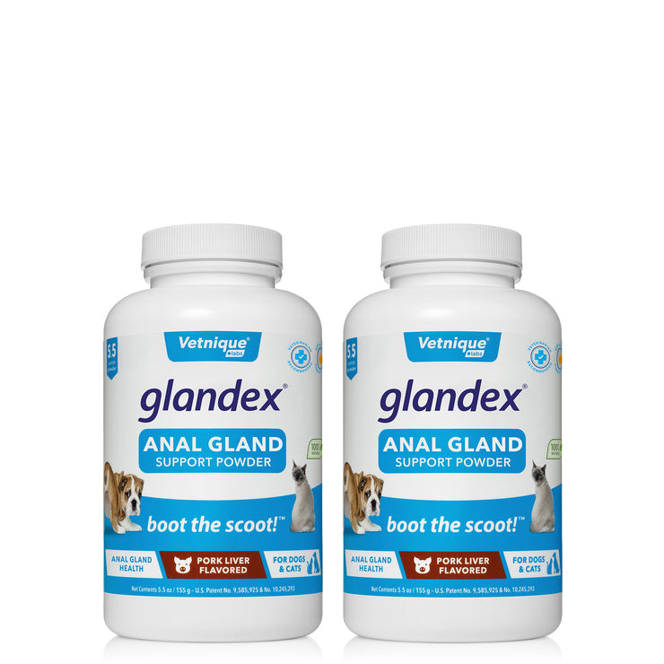 Glandex® Anal Gland Supplement for Dogs & Cats with Pumpkin - 5.5 oz Powder