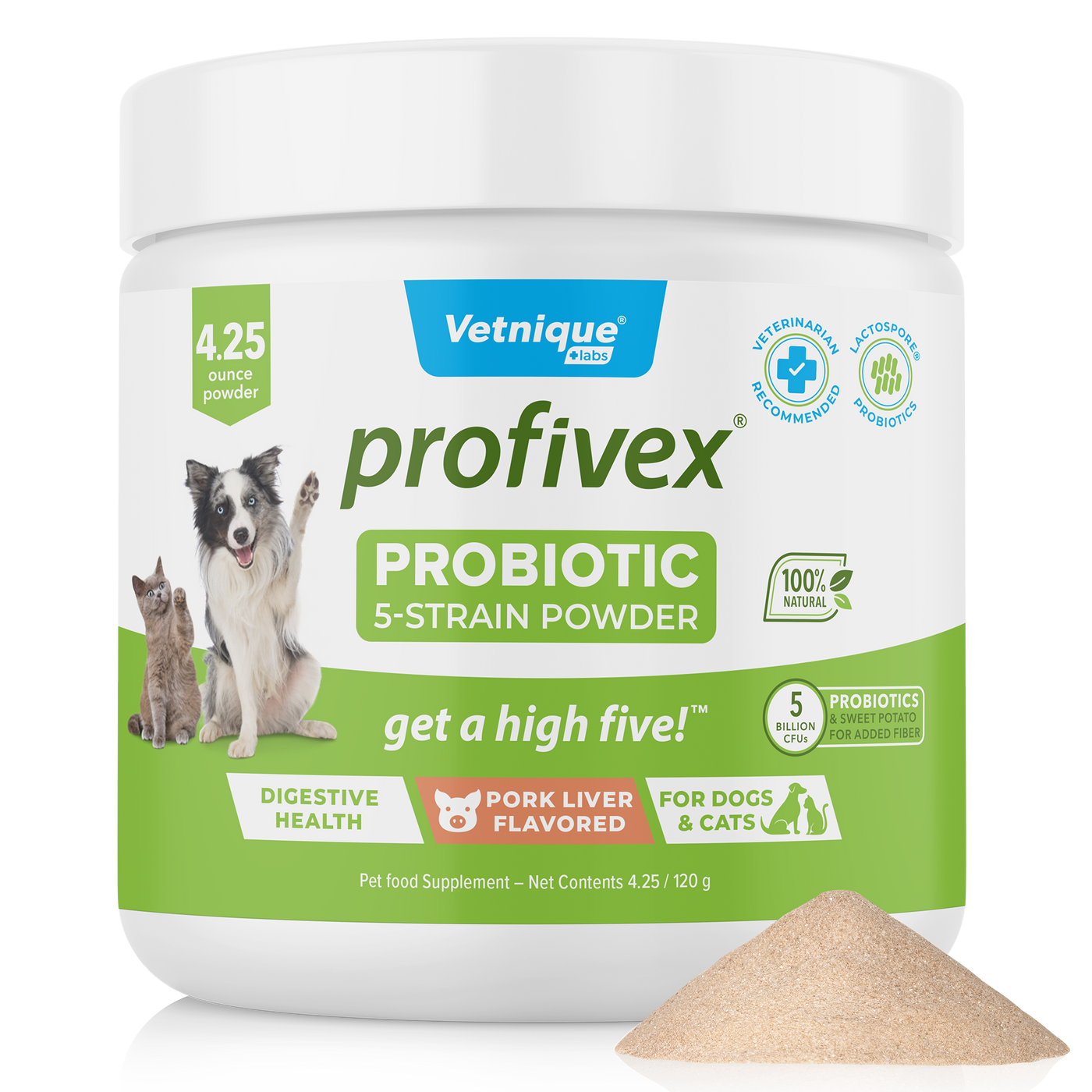 Profivex® Five Strain Probiotics Powder for Dogs & Cats