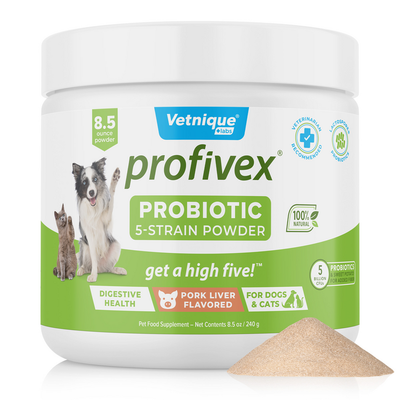 Profivex® Five Strain Probiotics Powder for Dogs & Cats