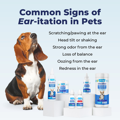 Oticbliss™ Anti-Bacterial & Anti-Fungal Medicated Ear Flush for Dogs