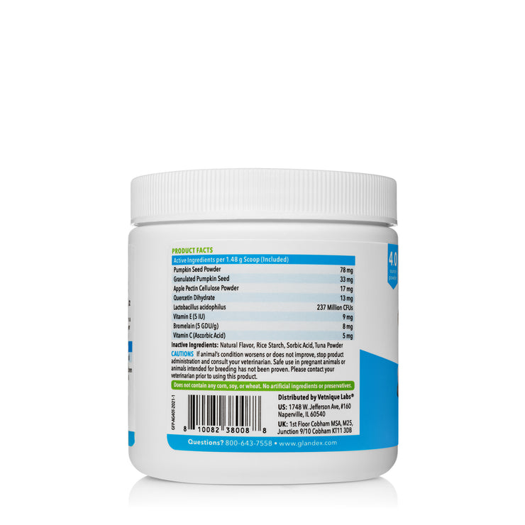 Glandex® Cat Anal Glands Supplement - 4.0oz Tuna Flavored Powder