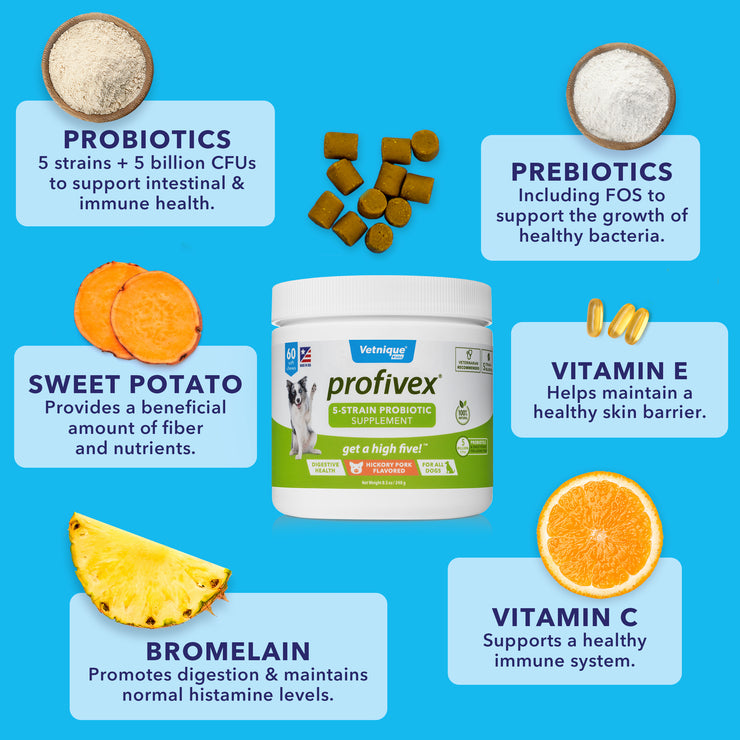Glandex® Chews & Profivex® Chews Bundle - Save 15%!