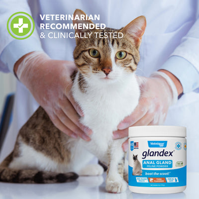 Glandex® Cat Anal Glands Supplement - 4.0oz Tuna Flavored Powder